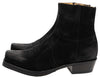7826 58 MICK Men's Leather Ankle Boots Black Thumbnail