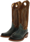 17617 LOZA Women's Brown Gray Buckaroo Boots Thumbnail