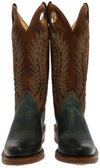 17617 LOZA Women's Brown Gray Buckaroo Boots Thumbnail