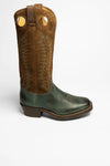 17617 ORTER Damen Buckaroo Stiefel Grau Braun Thumbnail