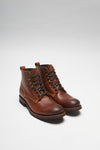 EAGLE II Men's Brown Lace-Up Boots Thumbnail