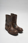 RAPTOR Men's Brown Leather Boots Thumbnail