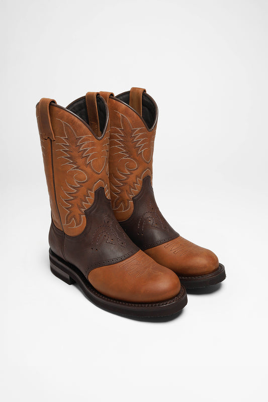 ROPER-S II Ladies Brown Western Riding Boots