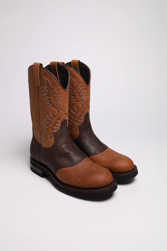 ROPER-C II Men's Western Riding Boots Brown