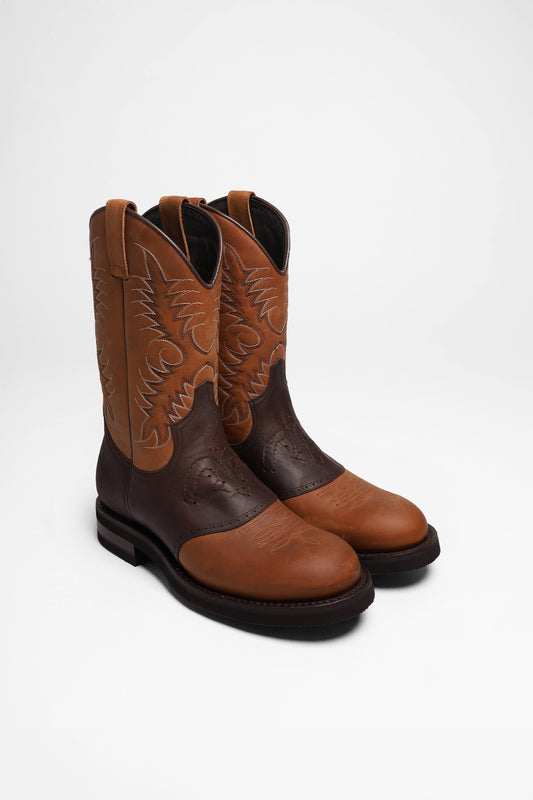 ROPER-C II Men's Western Riding Boots Brown