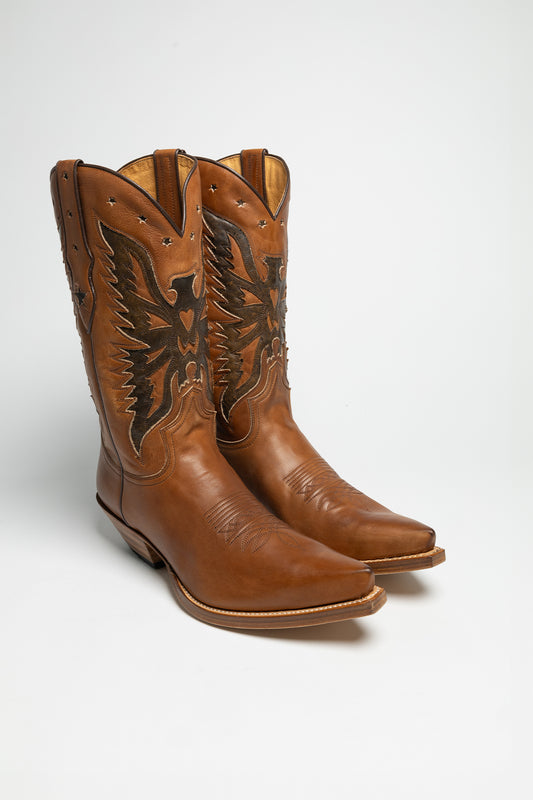 Sendra 5514 CUERVO IBIZA Men's Western Boots Brown