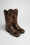 WEST BOUND Women's Brown Western Riding Boots Thumbnail