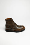 17699 LIGHTING Herren Schnürstiefel Dunkelbraun Thumbnail