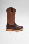 WINTERCATTLE-S Ladies Dark Brown Western Riding Boots - Lambskin Lining Thumbnail