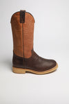 WINTERCATTLE-C Herren Dunkelbraun Westernreitstiefel - Lammfellfutter Thumbnail