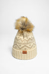 AZULEJO Women's Beige Beanie Thumbnail