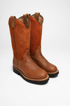 CATTLE-S Ladies Brown Western Riding Boots Thumbnail