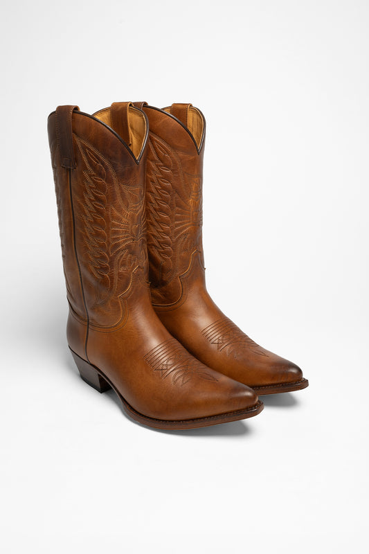 Sendra 2073 PICO WEST Men's Western Boots Brown