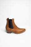 15688 KANSAS RIDING Men's Western Ankle Boots Brown Thumbnail