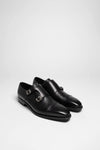 11776 COLLIN Men's Monk Shoes Black Thumbnail