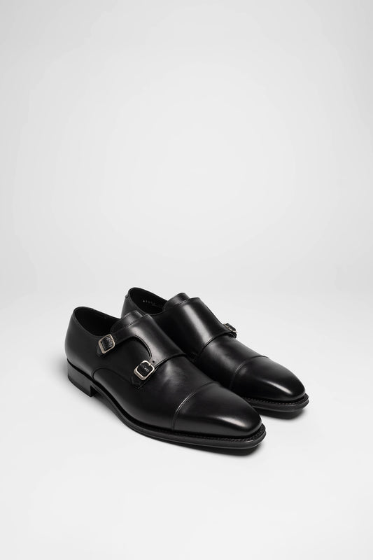 11776 COLLIN Men's Monk Shoes Black