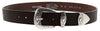 V5992-690 Ladies Dark Brown Western Belt Thumbnail