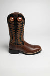 SIDEPASS Men's Western Riding Boots Brown Thumbnail