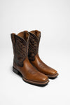 SPORTHERDSMAN Men's Western Riding Boots Brown Thumbnail