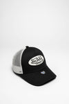 TRUCKER BOSTON Unisex Schwarz Weiß Thumbnail