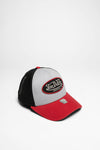 TRUCKER BOSTON Unisex Grau Schwarz Rot Thumbnail