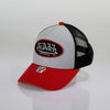 TRUCKER BOSTON Unisex Grau Schwarz Rot Thumbnail