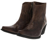 CARMELITA women's western ankle boots brown Thumbnail