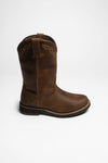 DELILAH ROUND TOE H2O Women's Brown Western Riding Boots - Waterproof Thumbnail