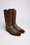 ARLO Dunkelbraun Westernstiefel - Testa Thumbnail