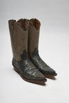 ARLO Grey Western Boots Thumbnail