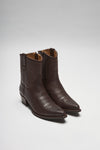 ROSY Women's Brown Western Ankle Boots Thumbnail