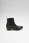 PACITO Men's Black Western Ankle Boots - Piton Mate Thumbnail