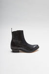 PACITO Gray Western Ankle Boots - Piton Gris Thumbnail