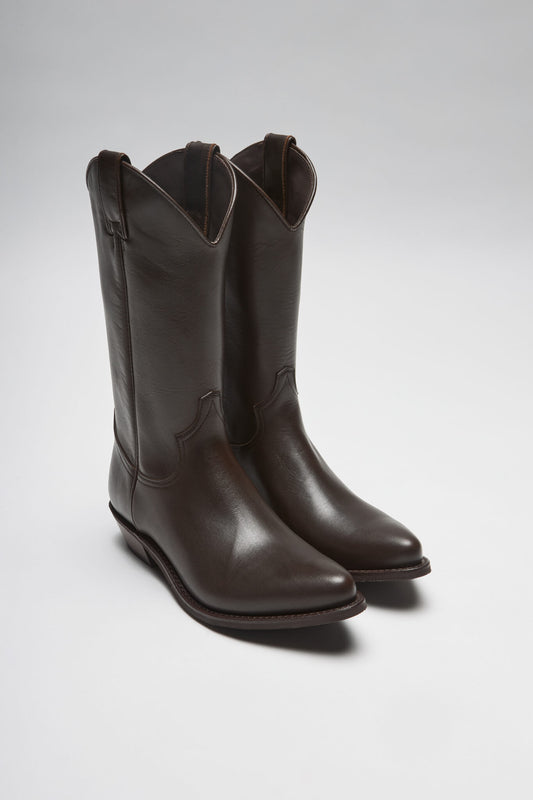 PACO GOMA Men's Brown Western Boots