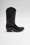 PACO Men's Black Western Boots - Python Thumbnail