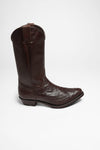 PACO Men's Brown Western Boots - Ostrich Thumbnail