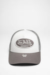 TRUCKER BOSTON Unisex Weiß Grau Thumbnail