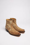 ALVARO Herren Beige Westernstiefelette Thumbnail