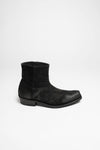 ALVARO GOMA Men's Black Western Ankle Boots Thumbnail