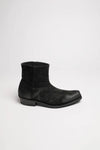 ALVARO GOMA Herren Schwarz Westernstiefelette Thumbnail