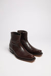 ALVARO Herren Braun Westernstiefelette Thumbnail