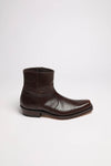 ALVARO Herren Braun Westernstiefelette Thumbnail