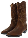 HERITAGE WESTERN R TOE Men's Brown Western Riding Boots - Width D Thumbnail