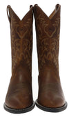 HERITAGE WESTERN EE Men's Brown Western Boots - Extra Wide Fit Thumbnail