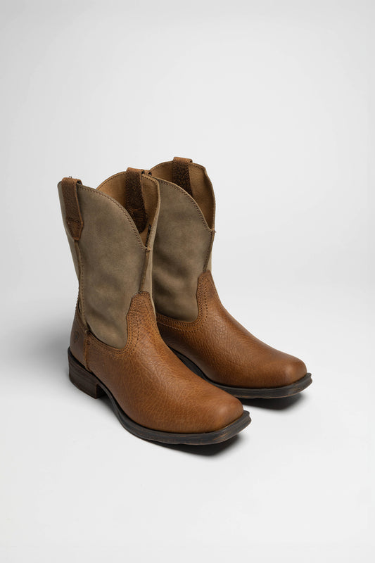 RAMBLER Brown Ladies Western Riding Boots