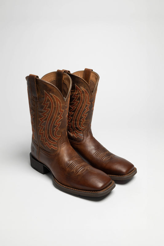 SPORT BIG Men's Western Riding Boots Brown