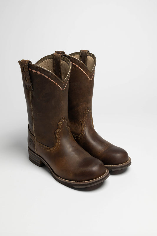 UNBRIDLED ROPER Women's Western Riding Boots Brown