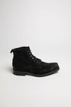 EAGLE II Herren Suede Schwarz Schnürstiefel Thumbnail