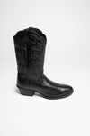 HERITAGE WESTERN R TOE Women's Western Riding Boots Black Thumbnail