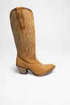 A4216 Ladies Western Boots Brown Thumbnail